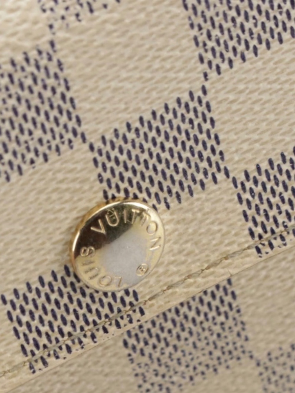 Louis Vuitton Portefeuille Alexandra in Damier Azur Canvas - Picture 3 of 7